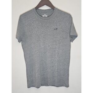 Hollister Men's Must-Have Collection Tee Gray Crewneck Size Small